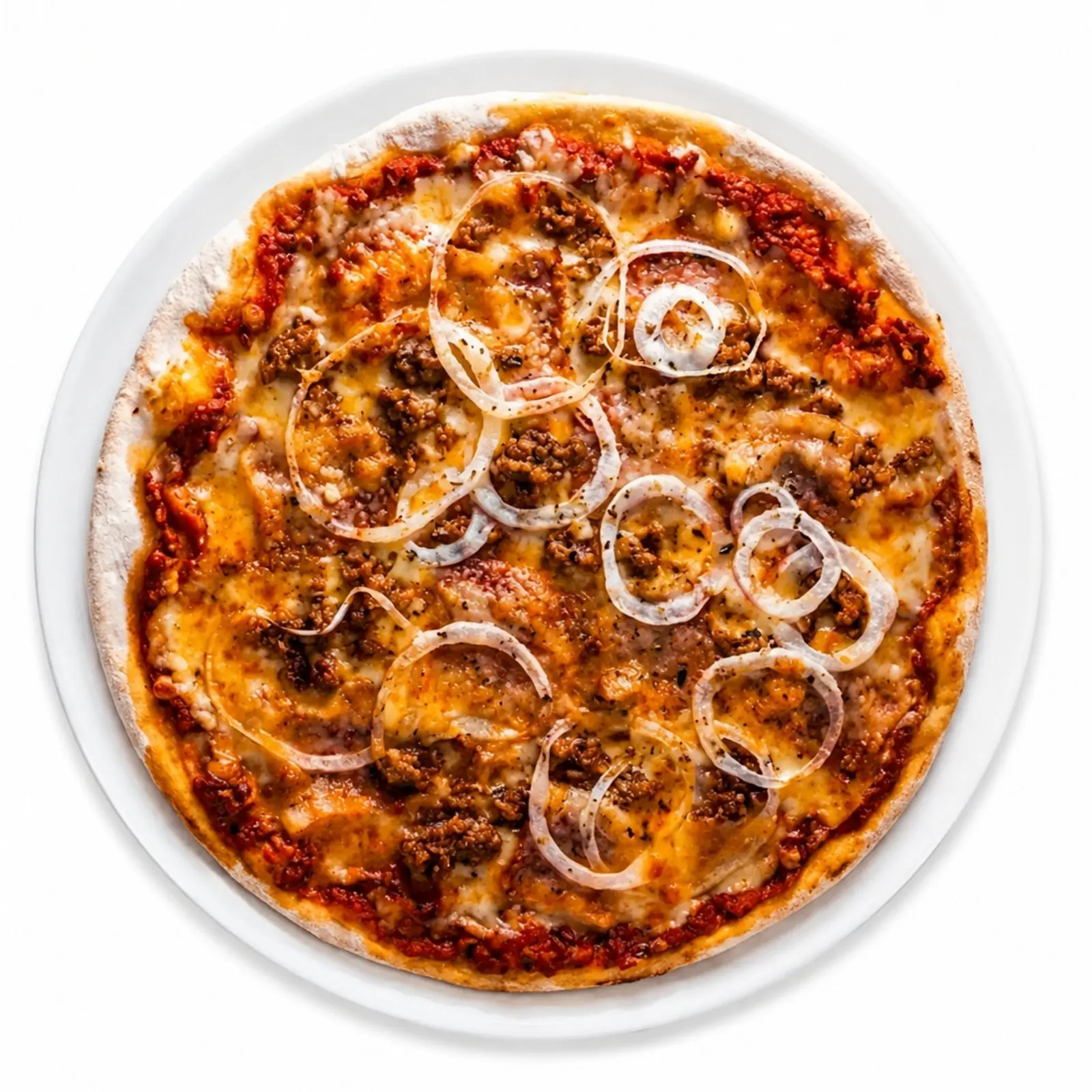 Pizza viande hachée