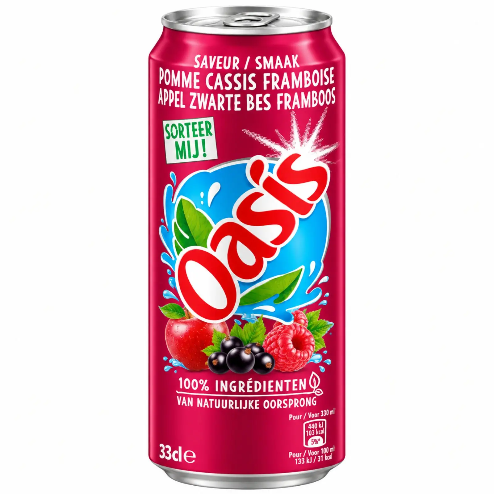 Oasis pommes cassis